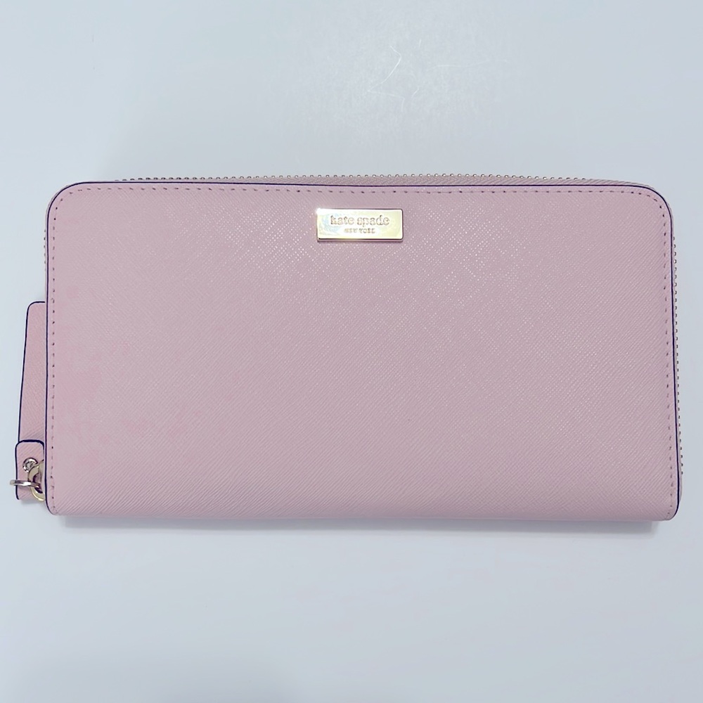 Kate Spade New York Saffiano Leather Zip Around Wallet